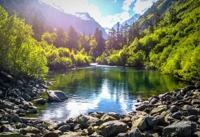 Природная красота Домбая