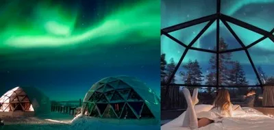 Панорамный отель близ Териберки
