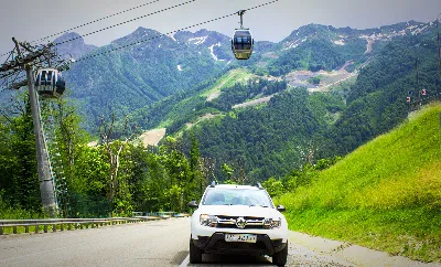 Трансфер на горолыжном курорте