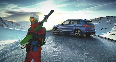 Мужчина доехал до горнолыжного курорта на трансфере