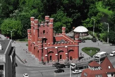  Кирпичные Королевские ворота в Калининграде открыты для посещения туристов.