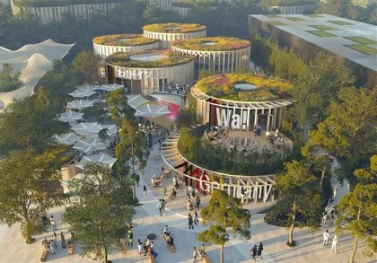 Павильон Германии на выставке Экспо 2025